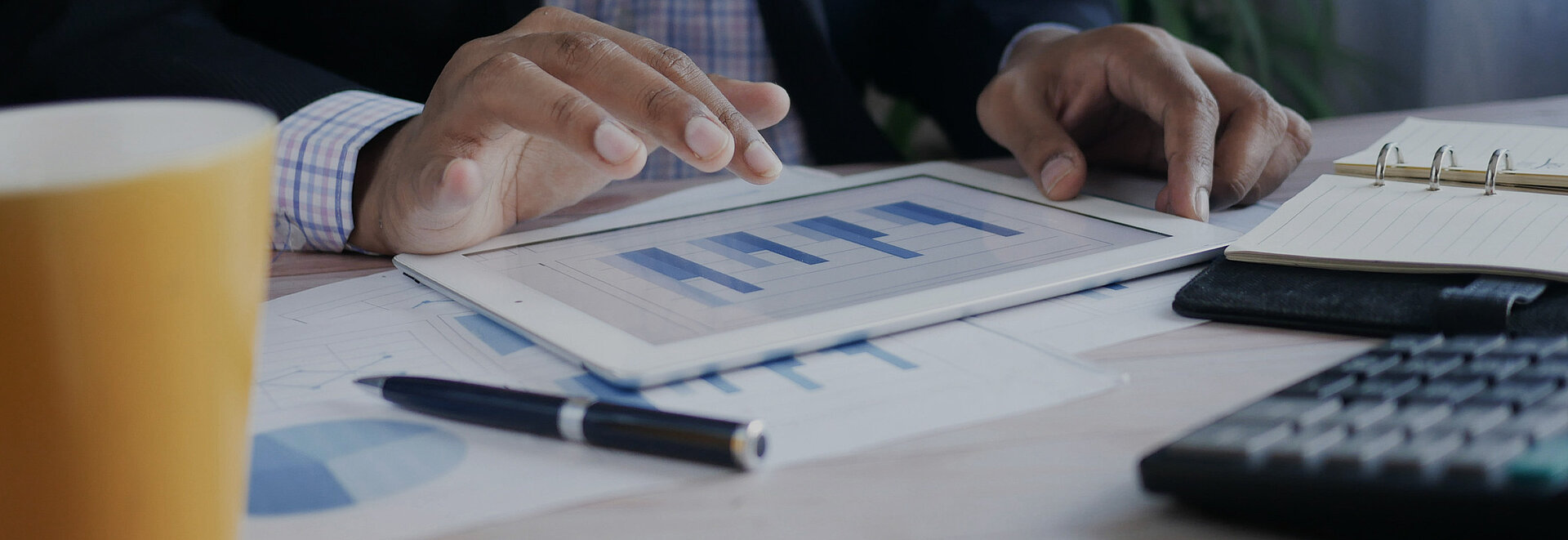 Erstellung eines Jahresabschlusses am Tablet